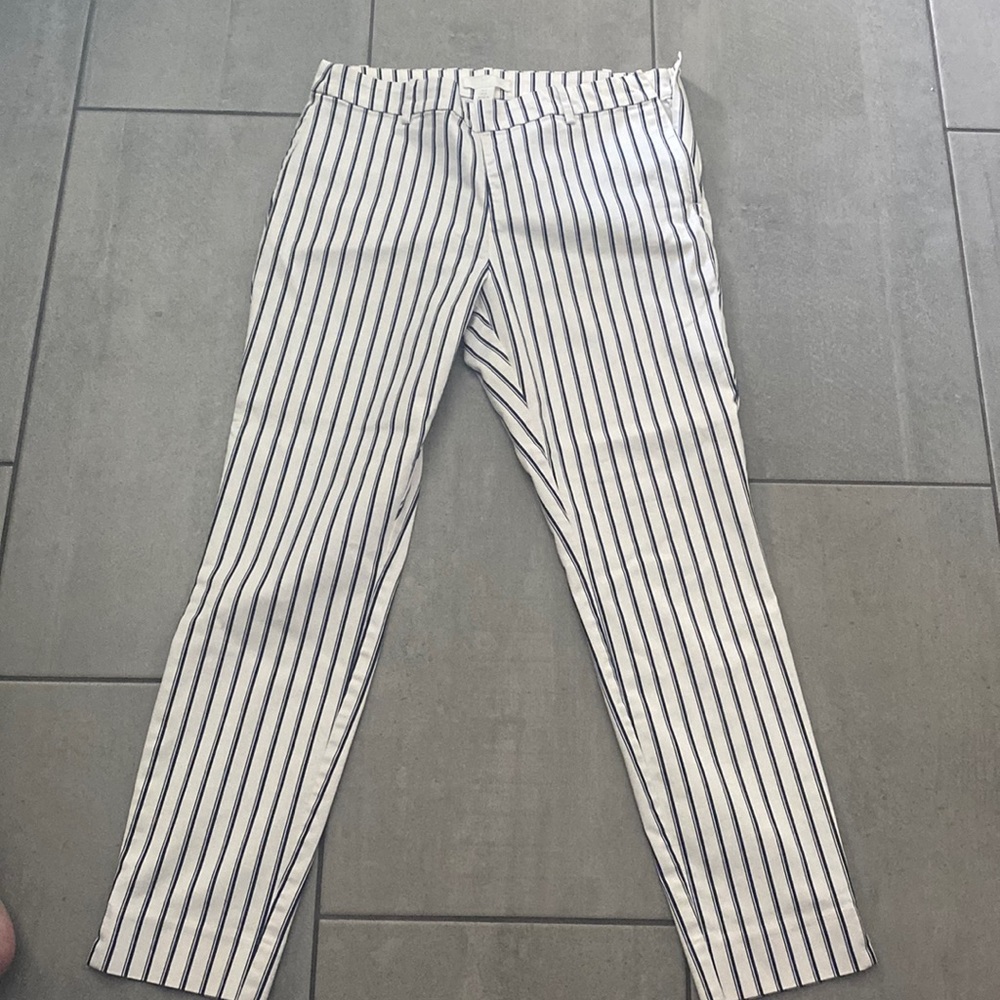H&M Pencil Striped Slacks